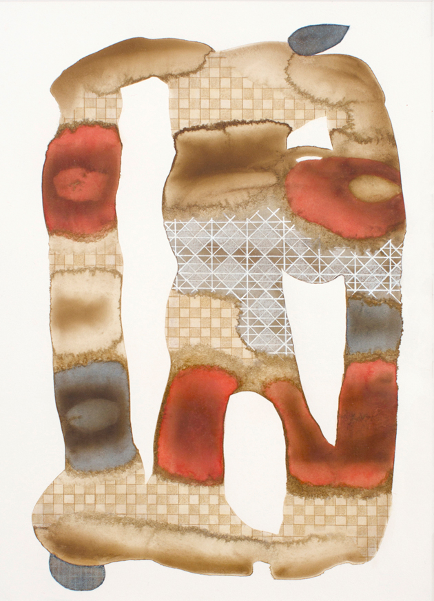 Angelika_Dierkes_Topografische_Räume_15_2025_Watercolour_on_Arches_Bütten_36x26cm_06A9468