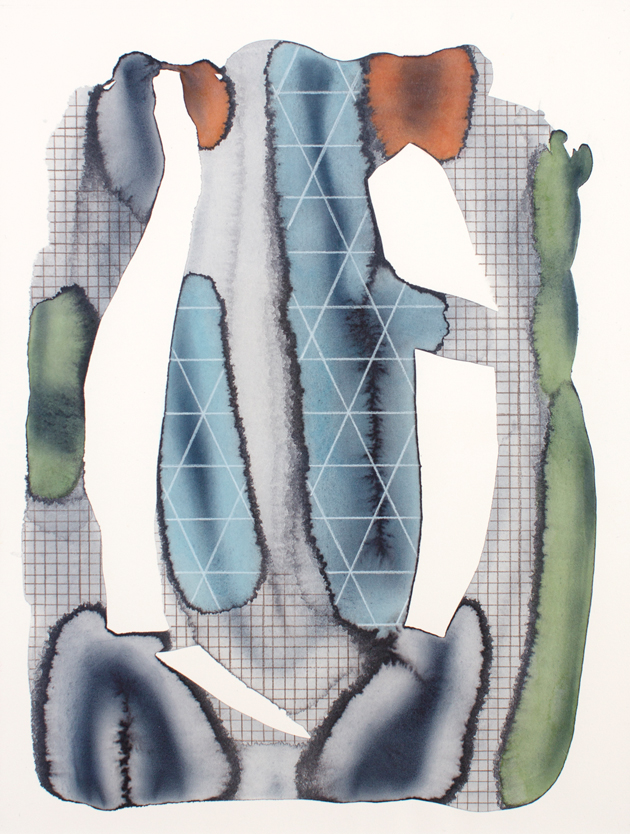 Angelika_Dierkes_Topografische_Räume_19_2025_Watercolour_Coloured_Pencil_on_Arches_Bütten_41x31cm_06A9471