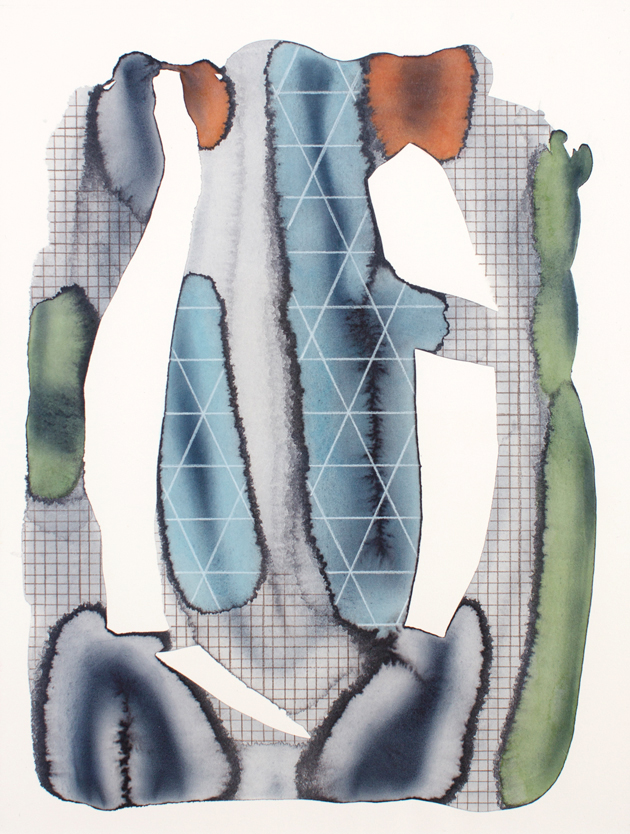 Angelika_Dierkes_Topografische_Räume_19_2025_Watercolour_Coloured_Pencil_on_Arches_Bütten_41x31cm_06A9471