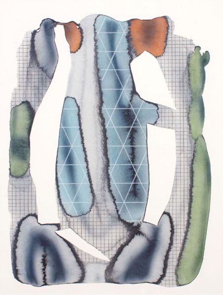 Angelika-Dierkes-Topografische-Räume-19-2025-Watercolour-Coloured-Pencil-on-Arches-Bütten-41x31cm-06A9471
