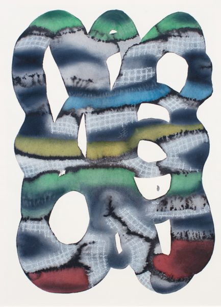 Angelika_Dierkes_Topografische_Räume_09_2025_Watercolour_Pastel_on_Arches_Bütten_36x26cm_06A9459