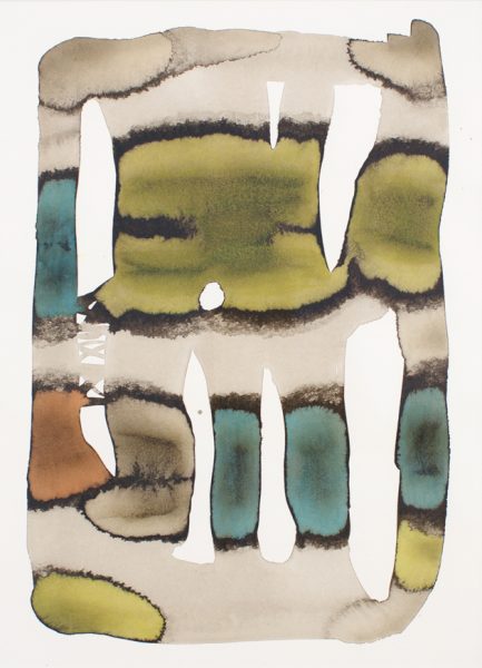 Angelika_Dierkes_Topografische_Räume_13_2025_Watercolour_on_Arches_Bütten_36x26cm_06A9463