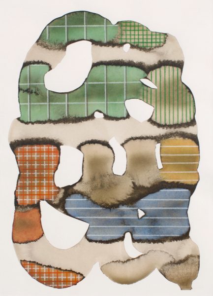 Angelika_Dierkes_Topografische_Räume_14_2025_Watercolour_Pastel_Coloured_Pencil_on_Arches_Bütten_36x26cm_06A9522