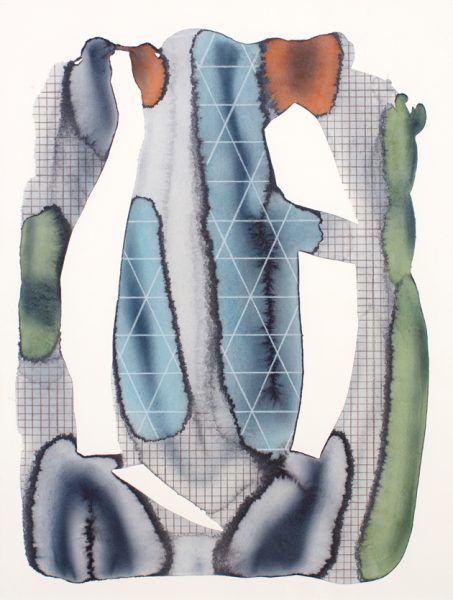 Angelika_Dierkes_Topografische_Räume_19_2025_Watercolour_Coloured_Pencil_on_Arches_Bütten_41x31cm_06A9471